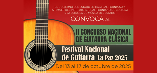 Festival y Concurso Nacional de Guitarra de La Paz 2025
