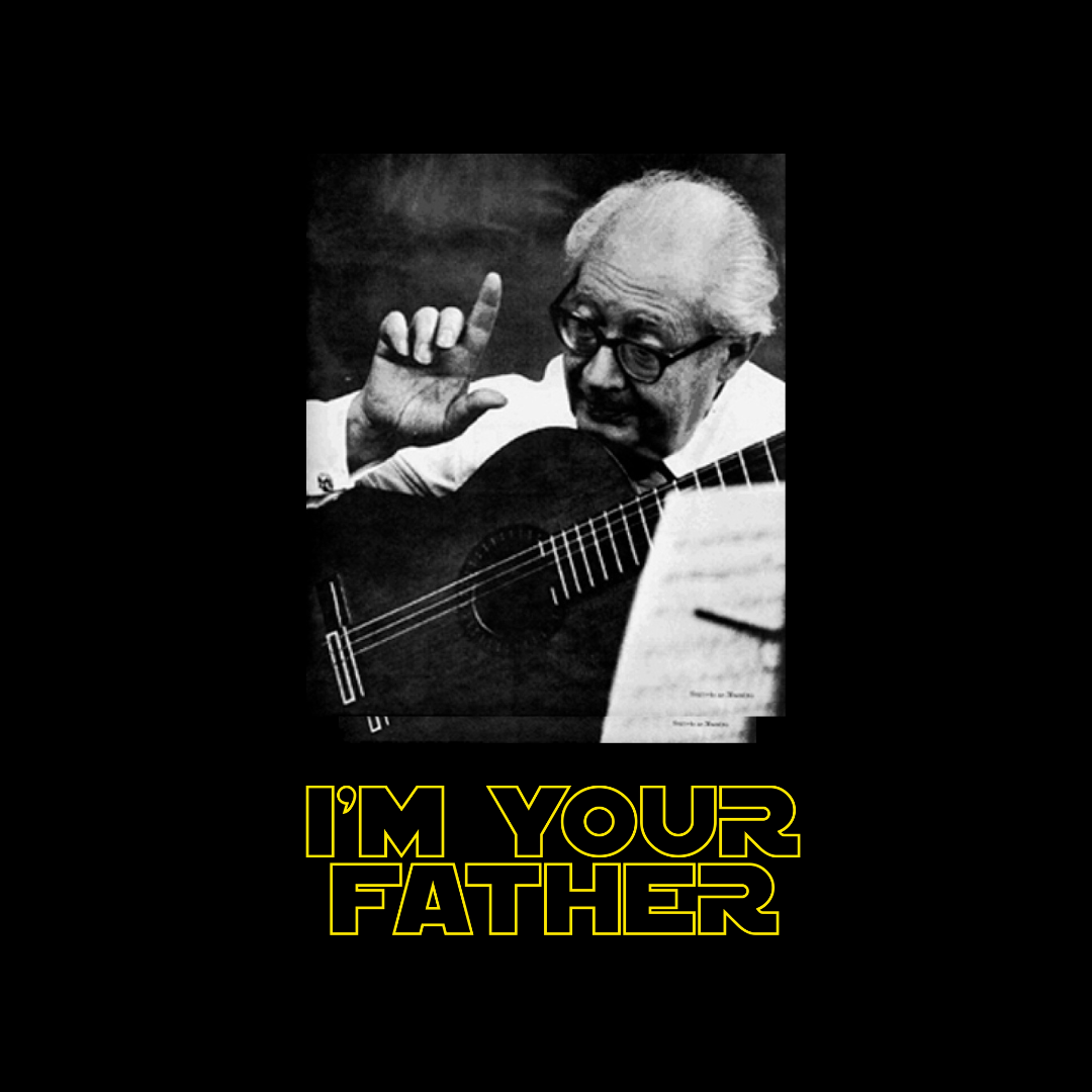 Camiseta "El padre de la Guitarra"