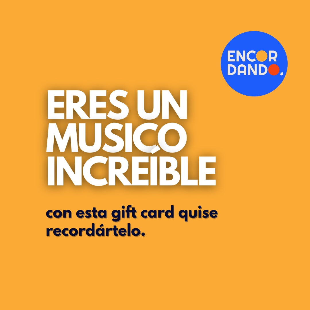 Gift Card Encordando
