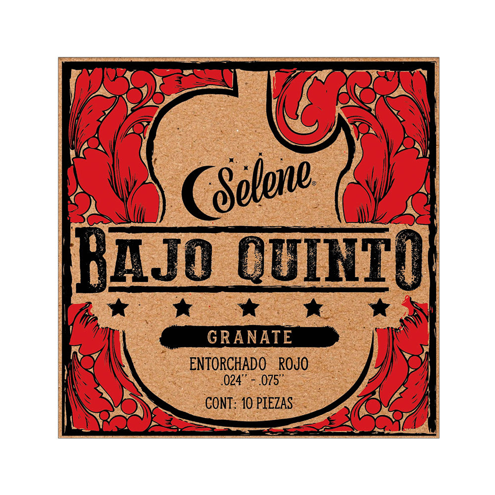 Cuerdas para Bajo Quinto Selene Granate