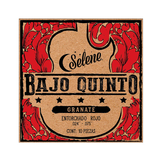 Cuerdas para Bajo Quinto Selene Granate