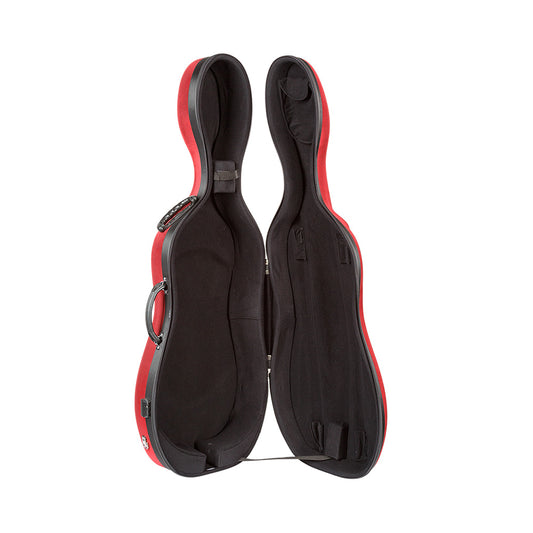 Estuche para Cello semirígido rojo