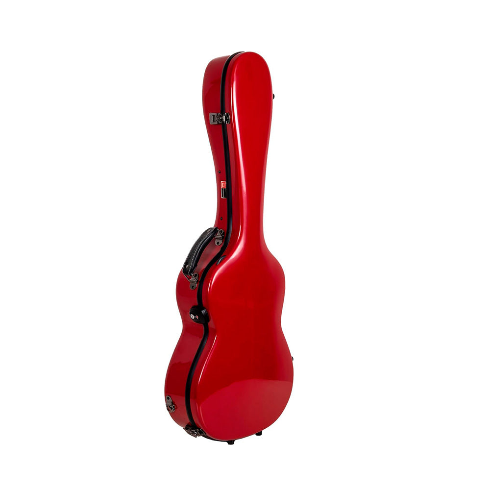 Estuche Crossrock Fibra de Vidrio Rojo para Guitarra Torres
