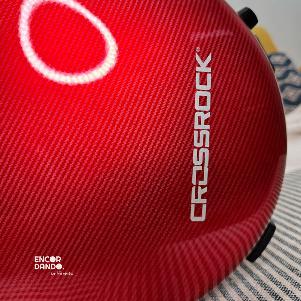 Estuche Crossrock Ultra Fiberglass Rojo