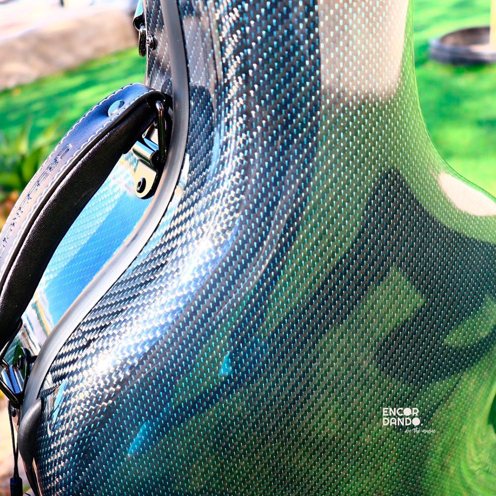 Estuche Crossrock Carbon Air Blue Tweed