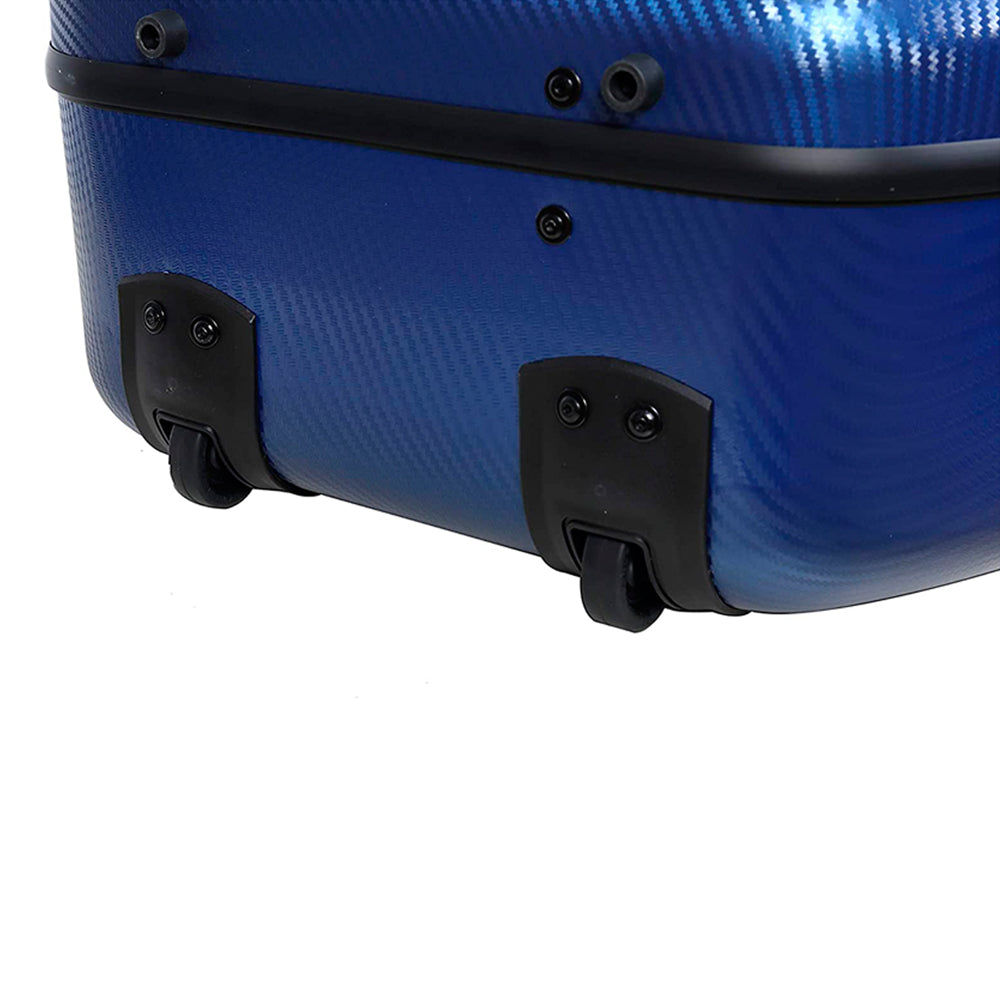 Estuche Crossrock Polycarbon Cello 4/4 Azul