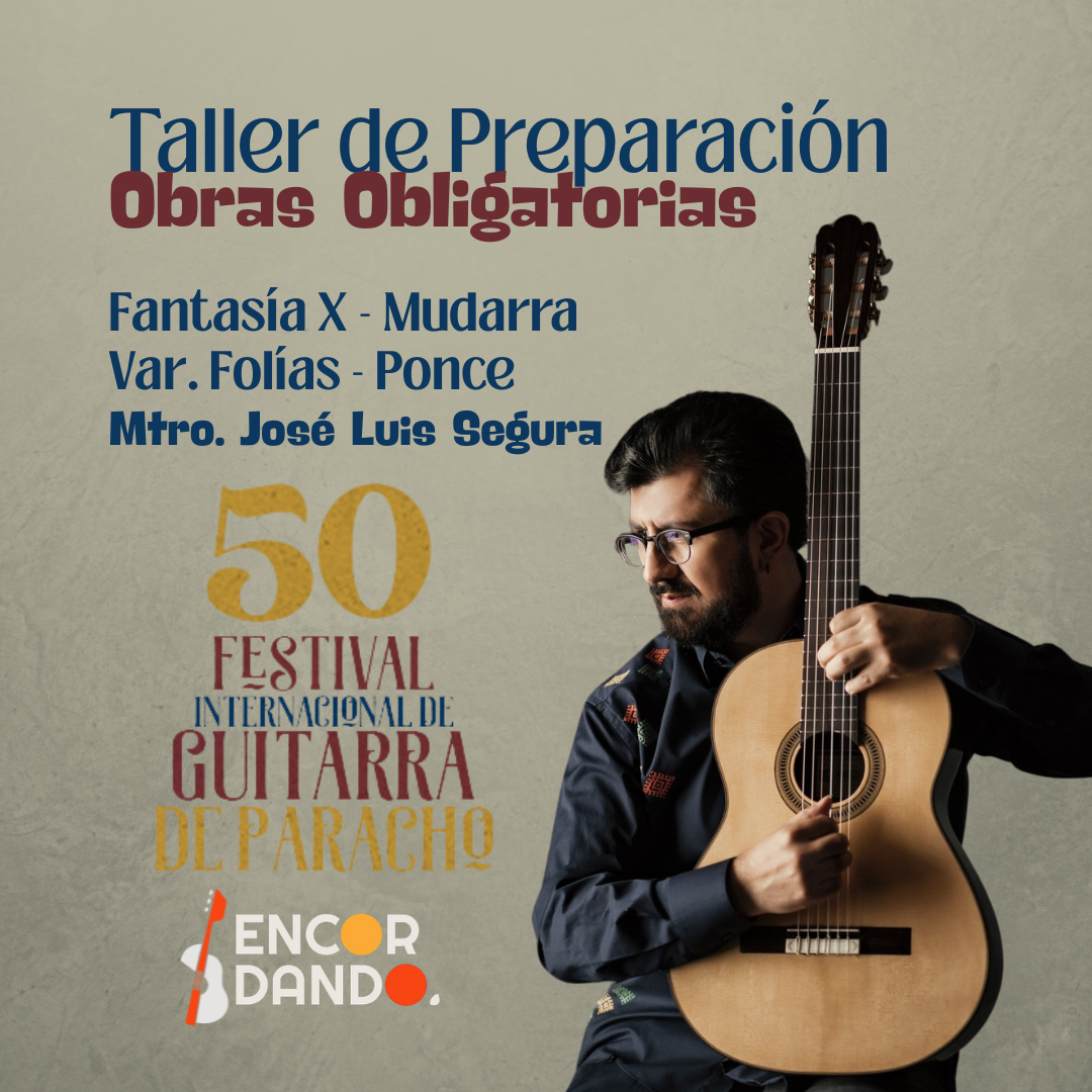 Taller de Preparación para el Concurso de Guitarra de Paracho 2025