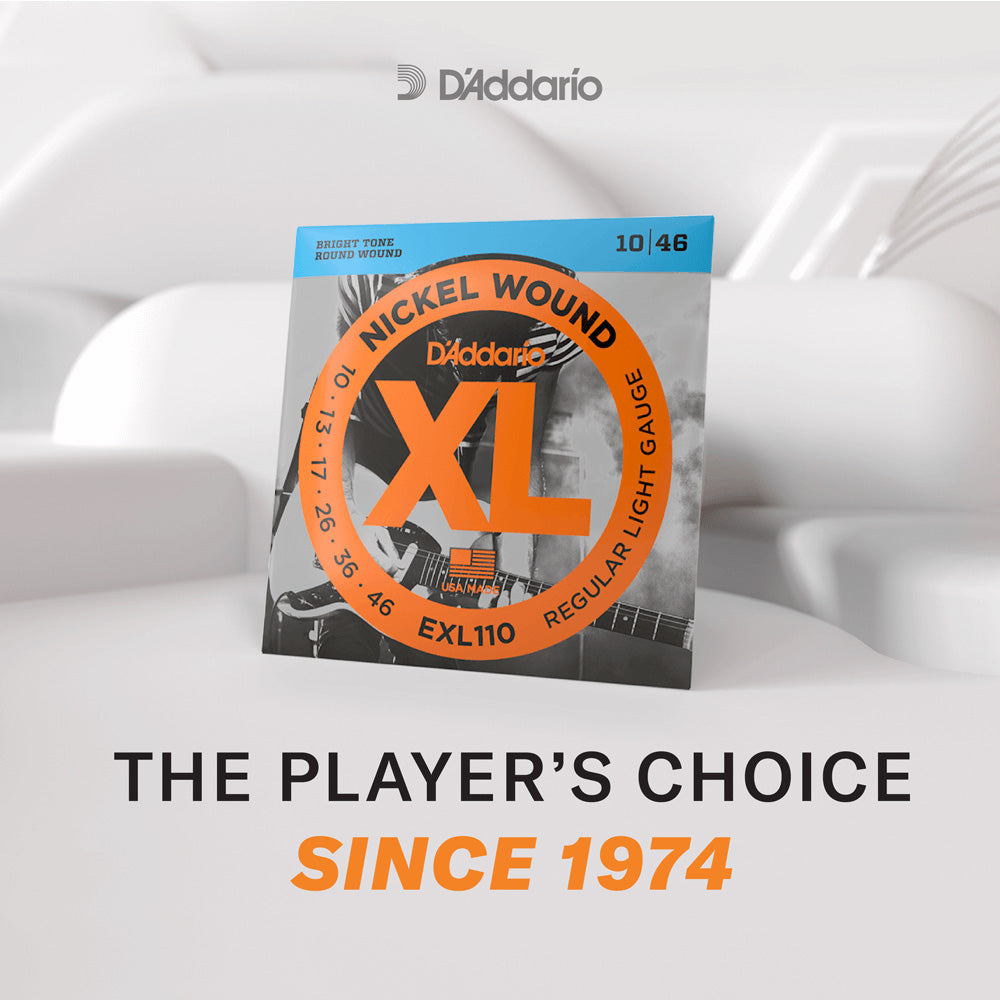 Cuerdas para Guitarra Eléctrica 10-46 D'Addario EXL110