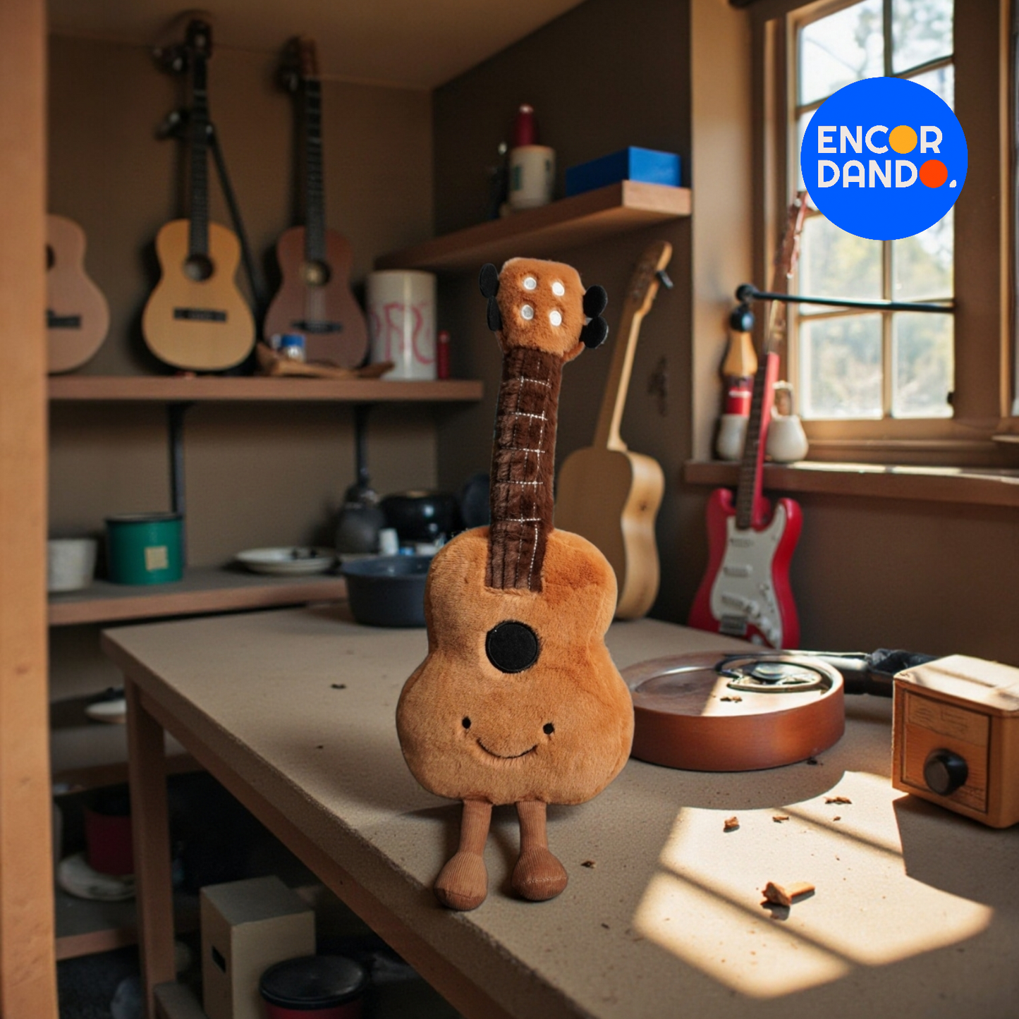 Encordandito | Peluche de Guitarra