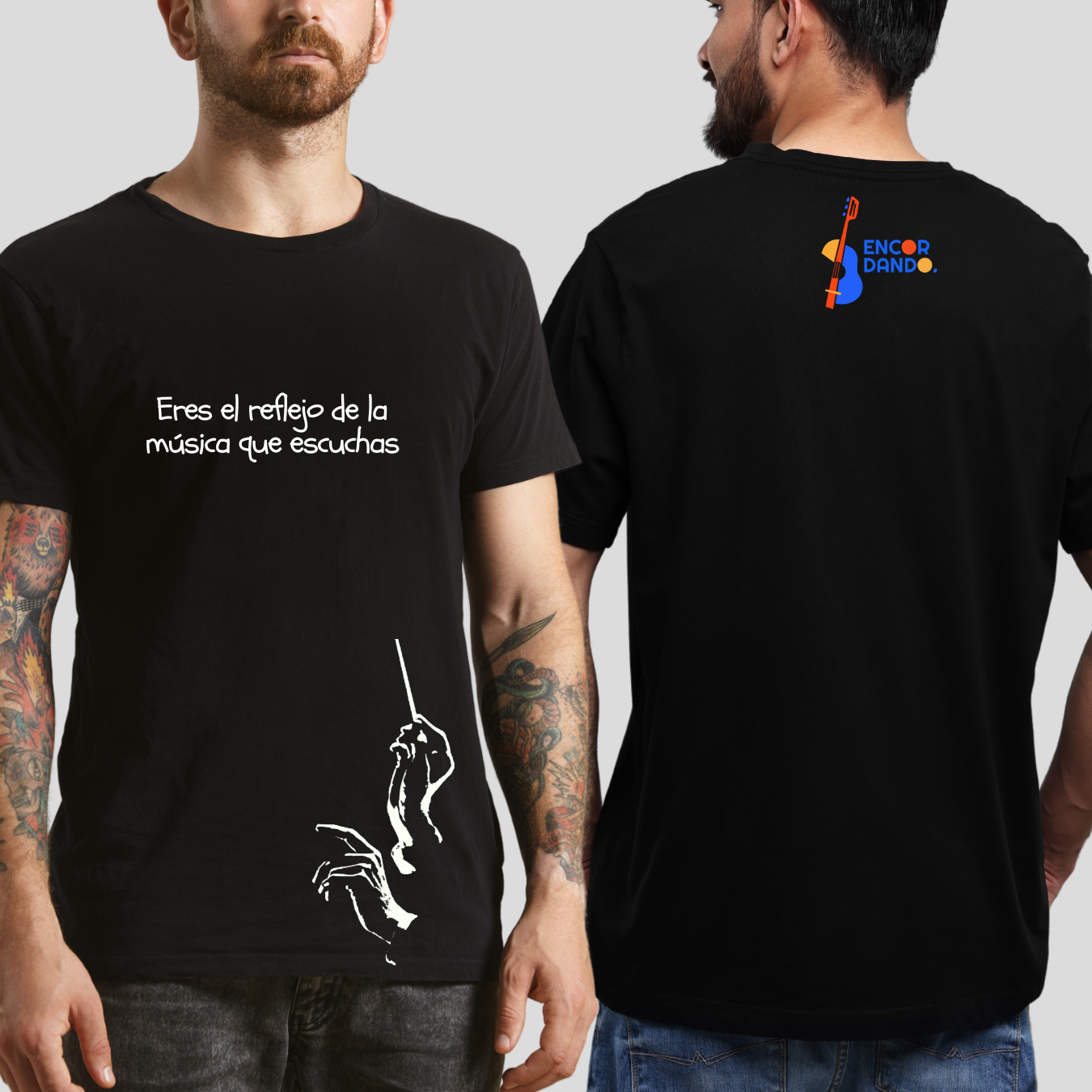 Camiseta "Eres la música que escuchas"