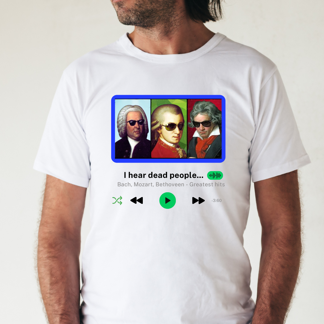 Camiseta "I hear dead people"