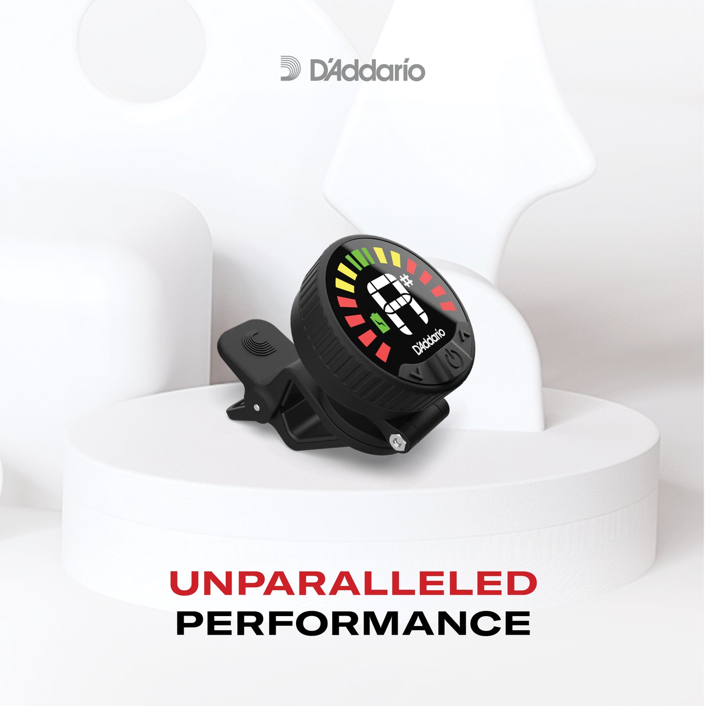 Afinador Recargable D'Addario Nexxus 360 para Cello y Contrabajo