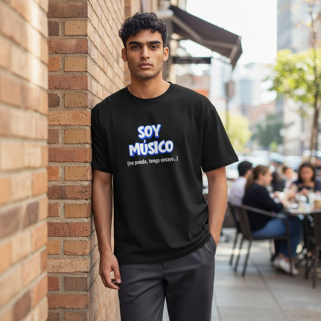 Camiseta "Soy Músico" Unisex