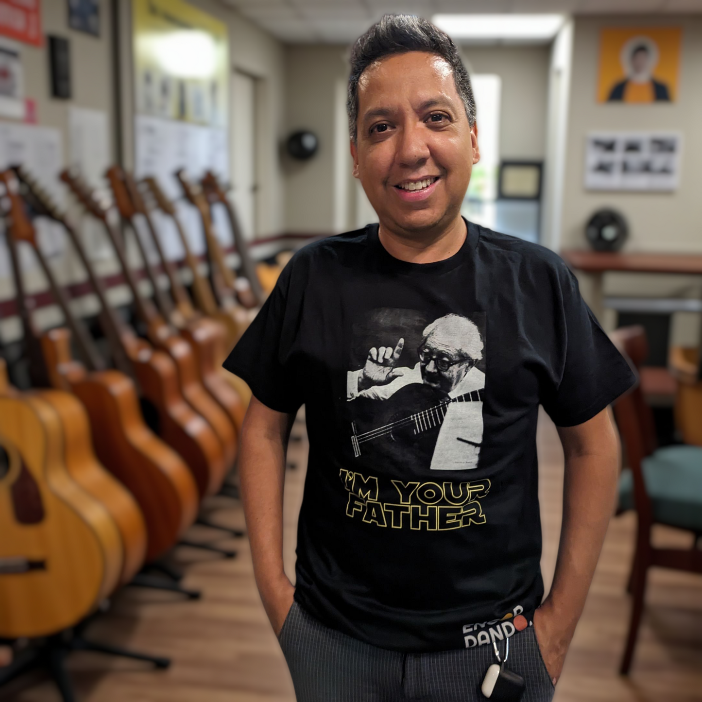 Camiseta "El padre de la Guitarra"