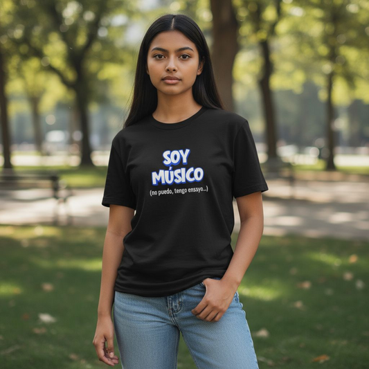 Camiseta "Soy Músico" Unisex