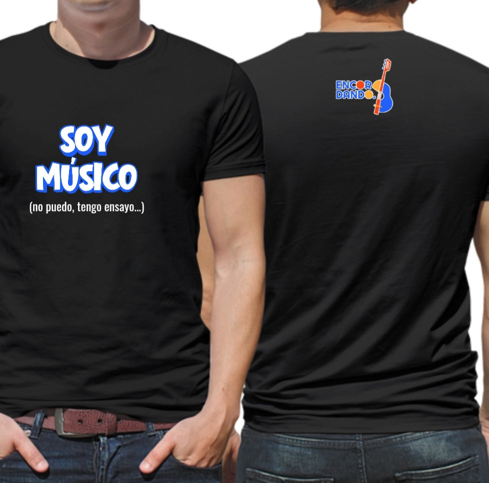 Camiseta "Soy Músico" Unisex