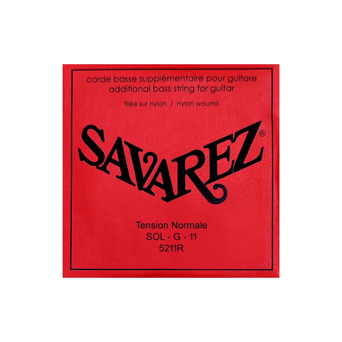 Savarez 11va (Sol) Cuerda suelta para Guitarra