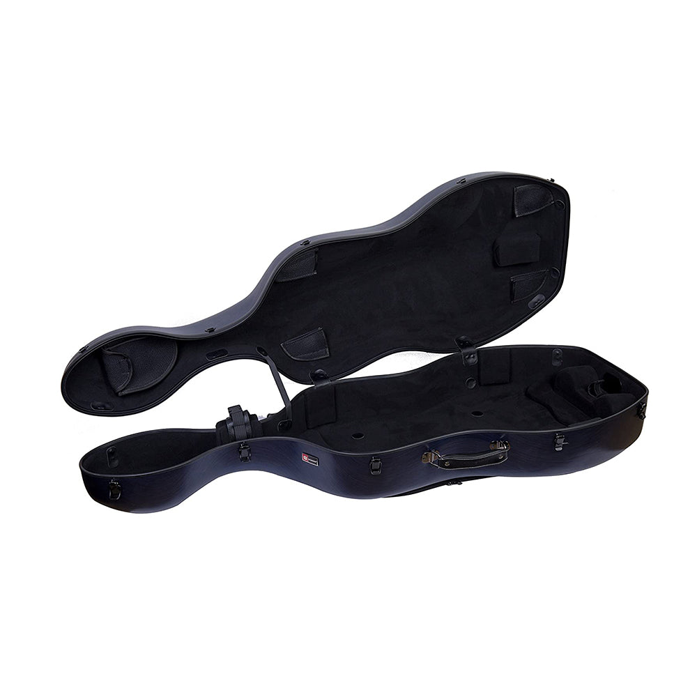 Estuche Crossrock Polycarbon Slim Azul para Cello