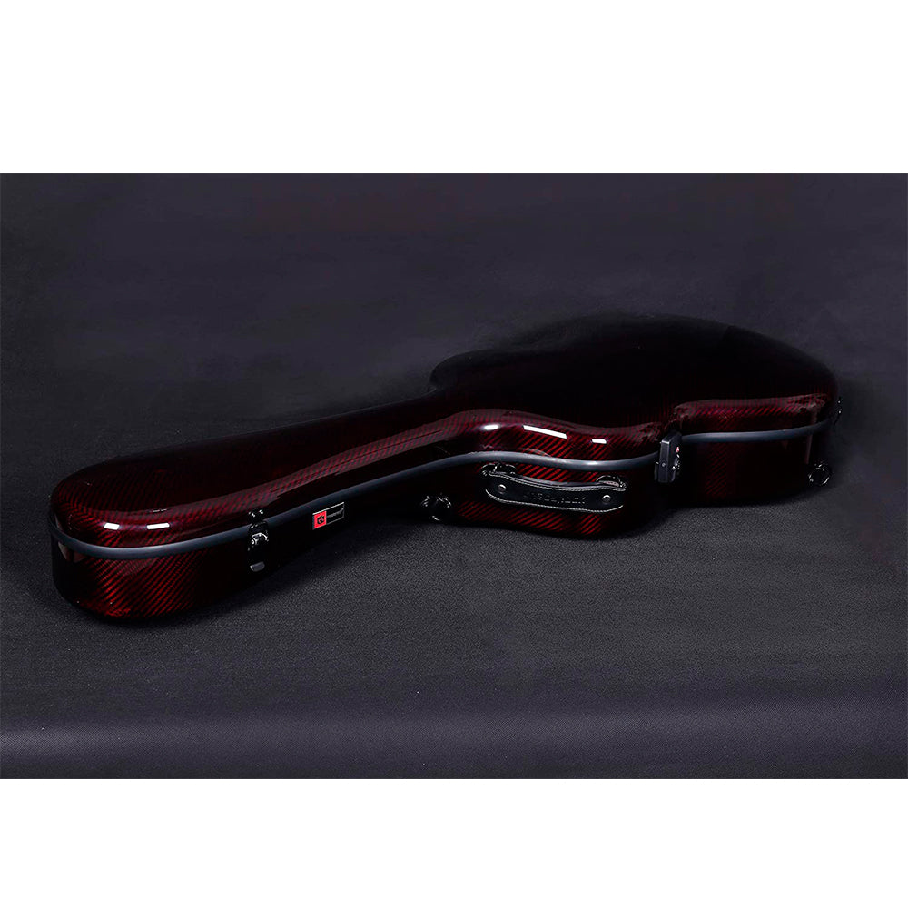 Estuche Crossrock Carbon Air Rojo