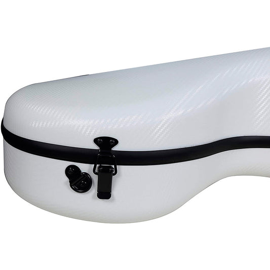 Estuche Crossrock Polycarbon Cello 4/4 Blanco
