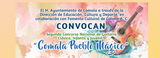 2do Concurso Nacional de Guitarra Clásica, Infantil y Juvenil Comala Pueblo Mágico