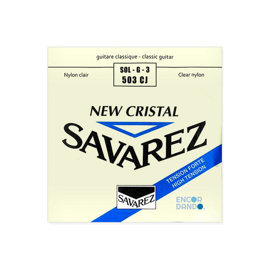 Cuerda Savarez New Cristal para Guitarra 3ra (sol) 503CJ