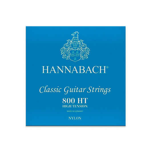 Cuerdas Hannabach 800HT Tensión Alta para Guitarra