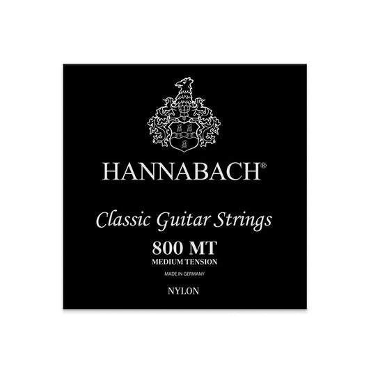 Cuerdas Hannabach 800MT Tensión Media para Guitarra