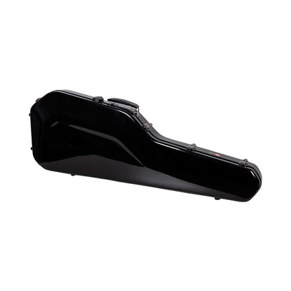 Estuche Crossrock Fiberglass Negro para Guitarra Eléctrica Strato & Tele