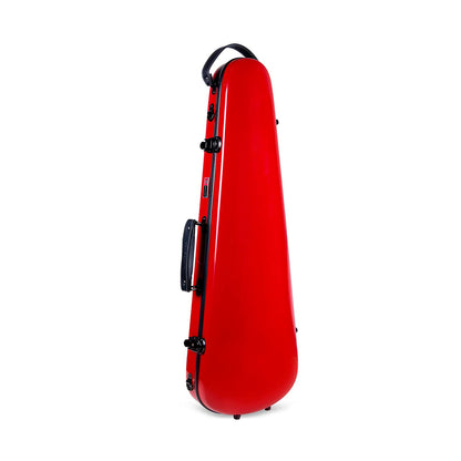 Estuche Crossrock Fibra de Vidrio Rojo para Violín