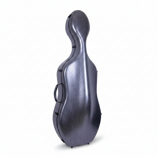 Estuche Crossrock Polycarbon Slim Negro para Cello 3/4