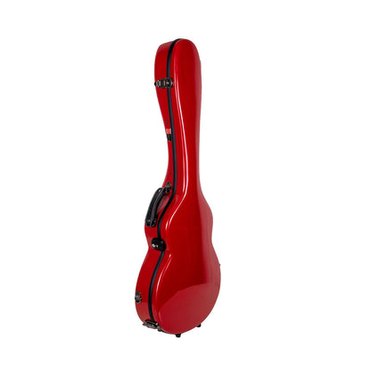 Estuche Crossrock Fiberglass Rojo para Guitarra Les Paul