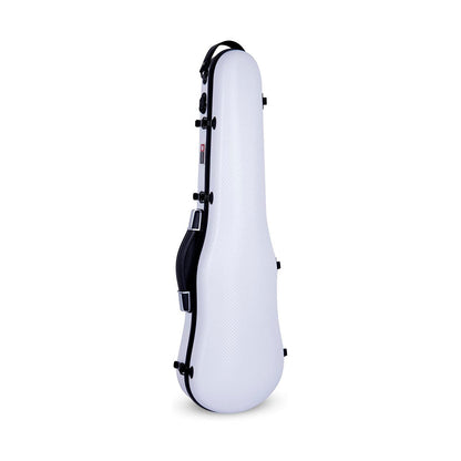 Estuche Crossrock Polycarbon Violín Blanco