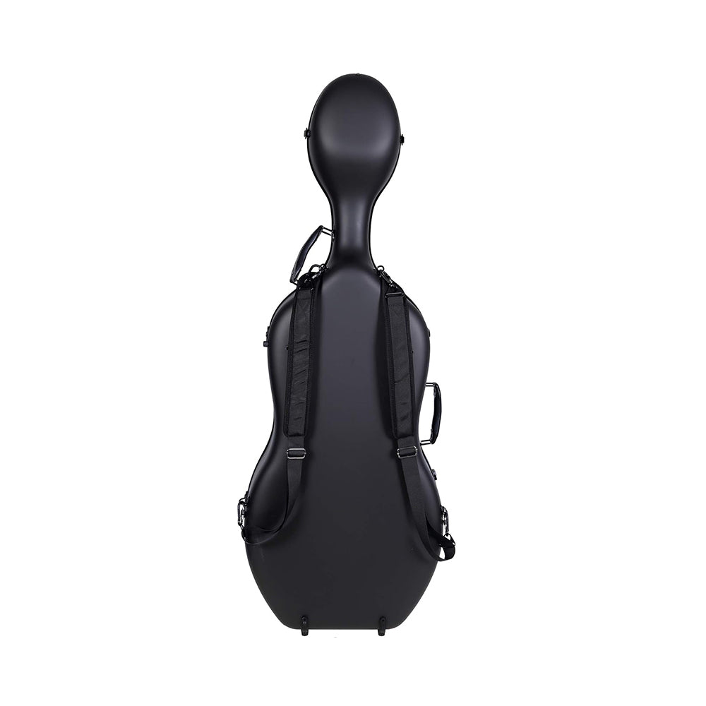 Estuche Crossrock Ultralight Carbon Negro para Cello