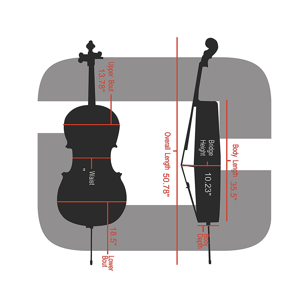 Funda Crossrock para Cello