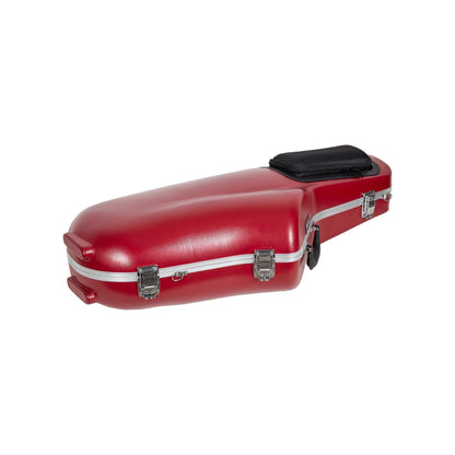 Estuche Crossrock para Sax Tenor ABS Rojo