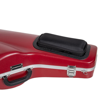 Estuche Crossrock para Sax Tenor ABS Rojo