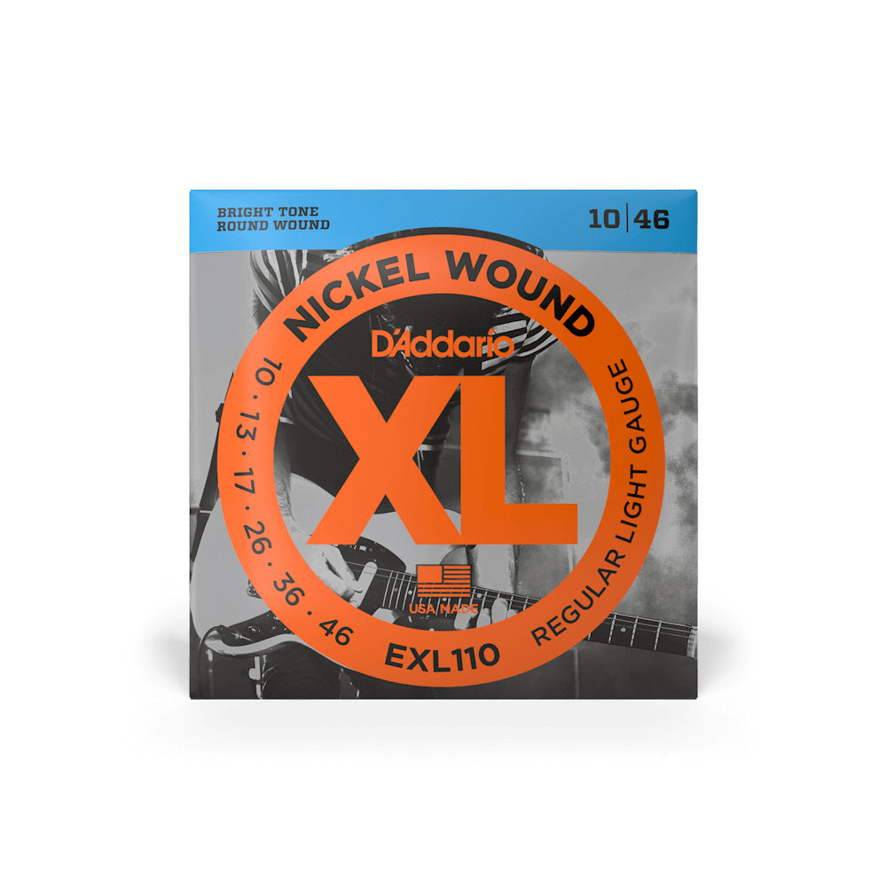 Cuerdas para Guitarra Eléctrica 10-46 D'Addario EXL110