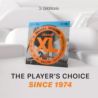 Cuerdas para Guitarra Eléctrica 10-46 D'Addario EXL110
