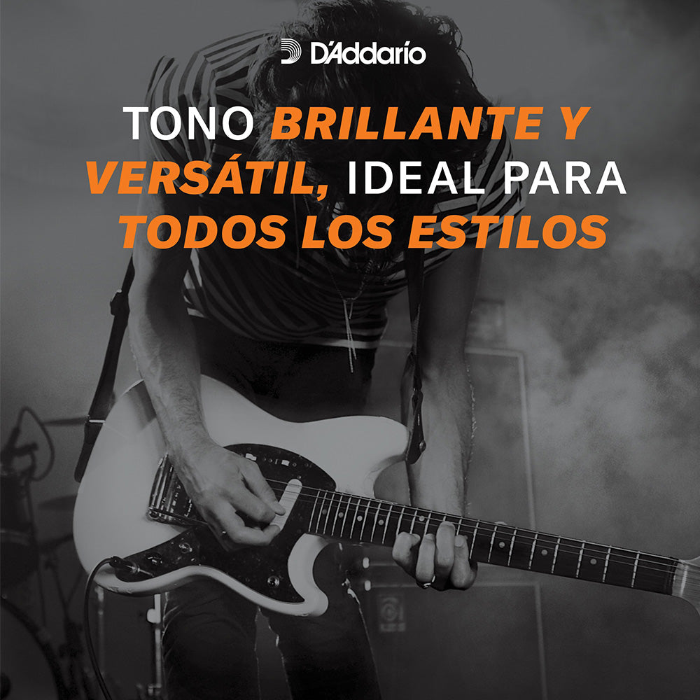 Cuerdas para Guitarra Eléctrica 10-46 D'Addario EXL110
