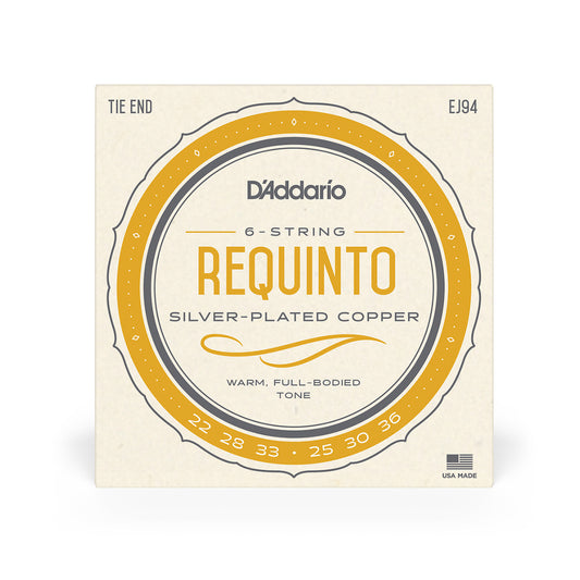 D'Addario EJ94 Requinto Silverplated Copper on Nylon