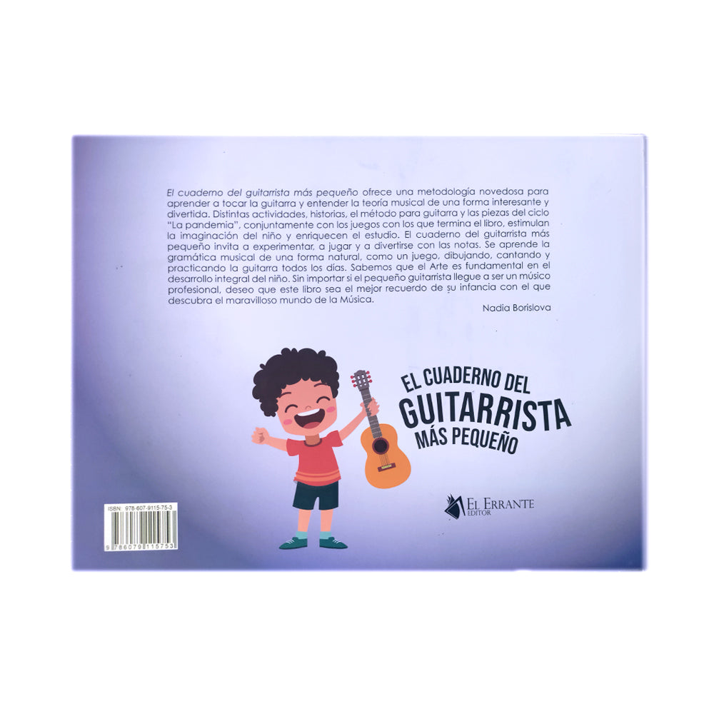 El cuaderno del Guitarrista más pequeño