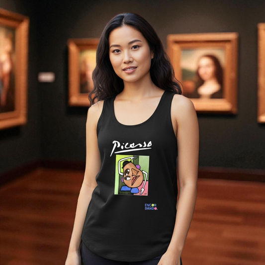 Camiseta Picasso cara de papa | Tank top
