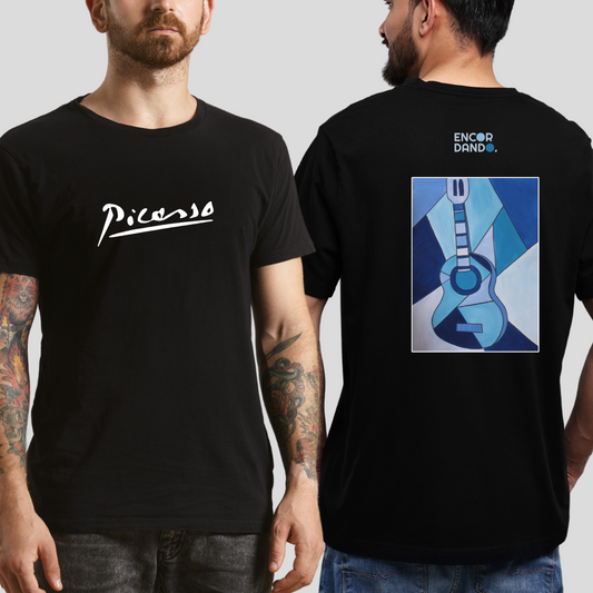 Camiseta Picasso Guitar