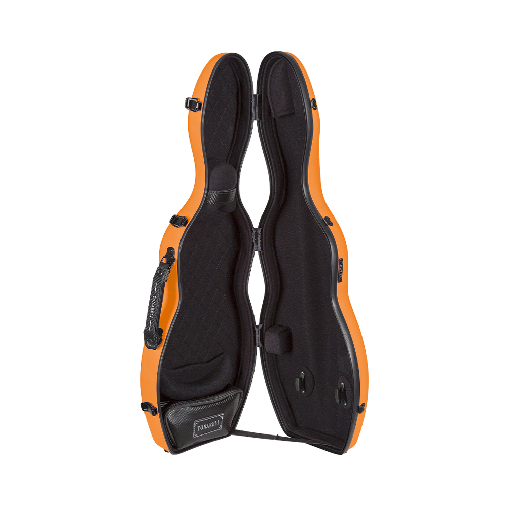 Estuche Tonareli Shaped Orange para Violín