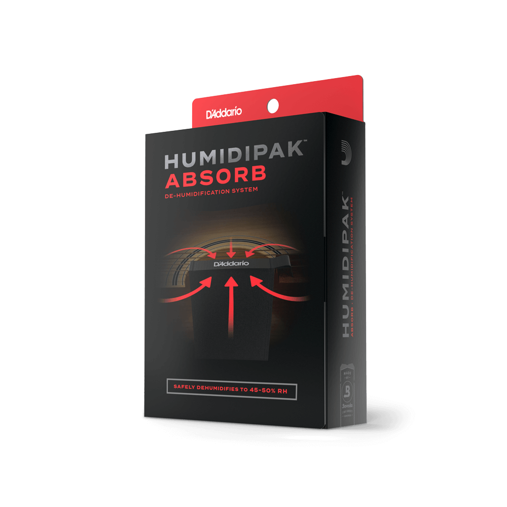 Humidipak Absorb D'Addario | Sistema de control de humedad