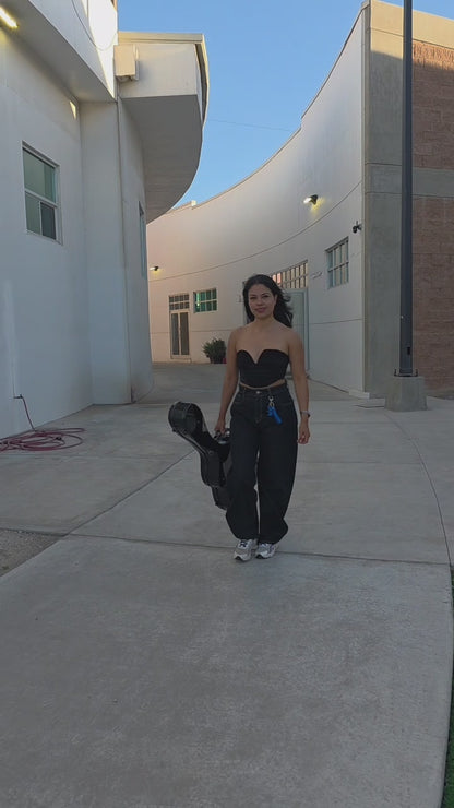 Estuche Crossrock Fibra de Vidrio Negro