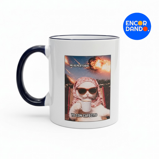 Taza "Primero mi café después el caos"