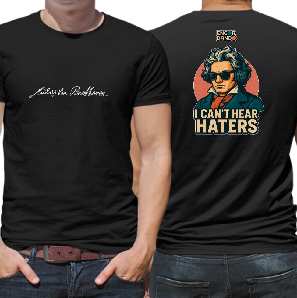 Camiseta "I can't hear haters" | Unisex