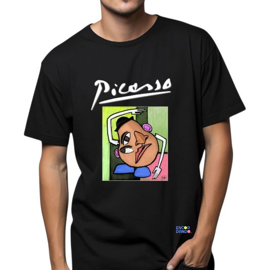 Camiseta Picasso cara de papa
